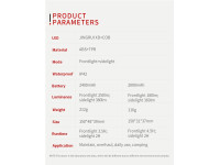 Superfire Lanterna de Trabalho C/ Íman E Gancho 3W+5W G15 Superfire Lanterna de Trabalho C/ Íman E Gancho 3W+5W G15